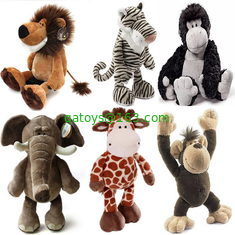 Lovely Forest Toys Jungle Animal Stuffed Plush Toys For Promotion Gifts