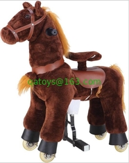Amusement Park Equipment Mechanical Pony Kid Ride On Walking Animal Rocking Horses