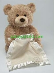 Musical 25cm Peek a Boo Bear Play Hide And Seek Cute Electronic Playing Fun