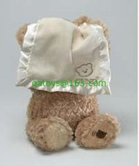 Musical 25cm Peek a Boo Bear Play Hide And Seek Cute Electronic Playing Fun
