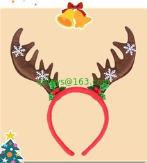 Lovely Christmas Plush Hairband Headband Hairpin For Playing