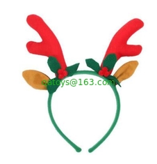 Lovely Christmas Plush Hairband Headband Hairpin For Playing