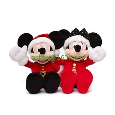 18inch Disney Christmas Mickey mouse And Minnie Mouse Plush Toys 2017