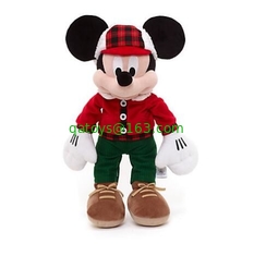 New 2017 Disney Christmas Mickey mouse And Minnie Mouse Plush Toys 18inch