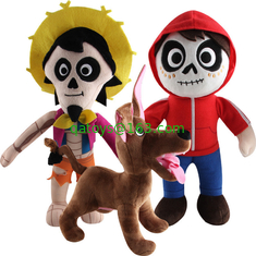 Fashion Original Disney Cartoon Coco and Pepita Plush Toys 8icnh 10inch 12inch