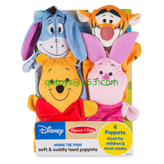 Cute Disney Plush Hand Soft Toy Puppet For Promotion Gift