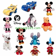 Disney Original Racing Car Plush Soft Toys and Mickey Minnie Soft toys