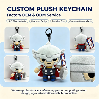 Disney Marvel Series Doll Keychains