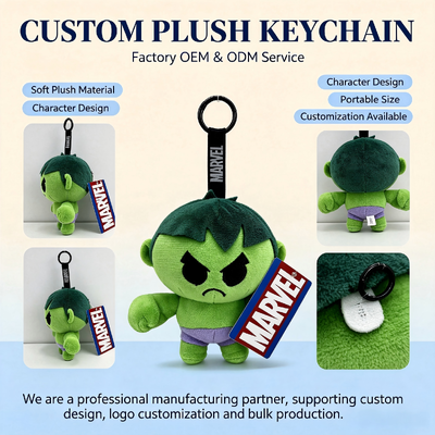 Disney Marvel Series Doll Keychains