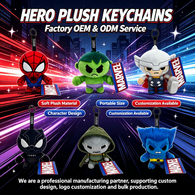 Disney Marvel Series Doll Keychains