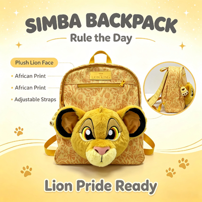 Cute Disney Plush Toy Backpack