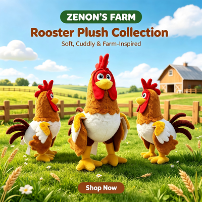 Cute Animal Cartoon Plush Toy