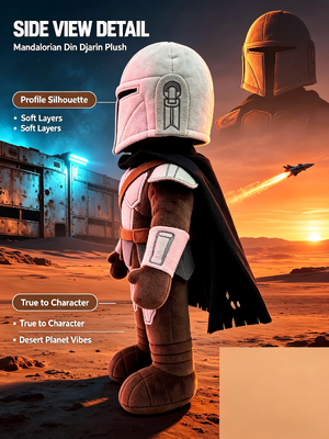 Disney Plush Toy Mandalorian Din Djarin