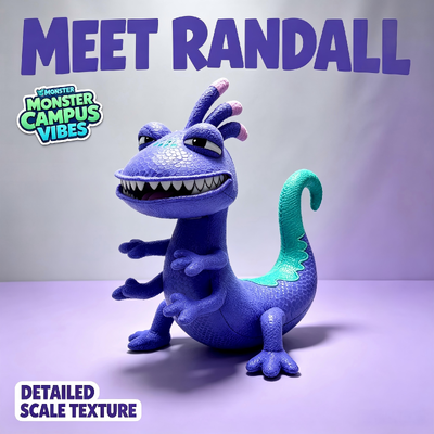 Disney  Plush Toy Monsters, Inc.  Randall Boggs