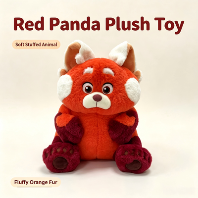 Disney Plush Toy Mei‑Mei(Red Panda Mei)