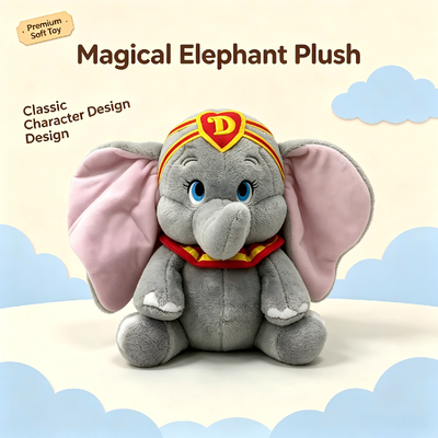 Cute Disney Plush Toy Dumbo - D