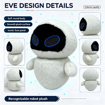 Cute Disney・Pixar Plush WALL‑E EVE