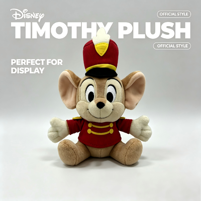 Cute Disney Plush Dumbo Timothy Q. Mouse