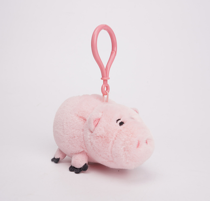Cute pink Hamm keychain plush