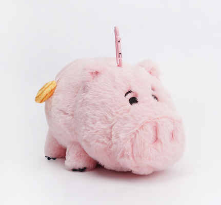 Cute pink Hamm keychain plush