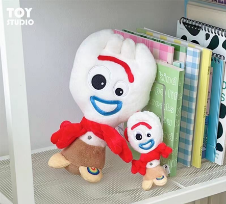 Cute Portable Forky Plush Doll Keychain