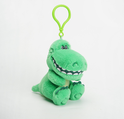 Cute green Rex keychain plush