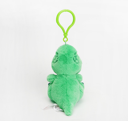 Cute green Rex keychain plush