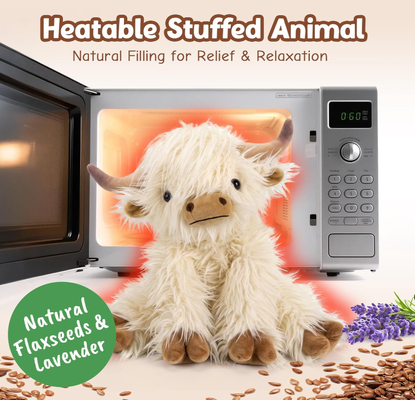 Cute Highland Cow Companion Plush