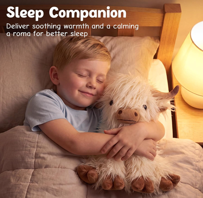 Cute Highland Cow Companion Plush