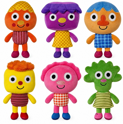 Cute soft material Plush toy Skyship Entertainment Super Simple Songs plushs