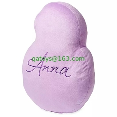 Fashion Disney Original Plush Anna and Belle Head Pillow For Bedding and Cushion