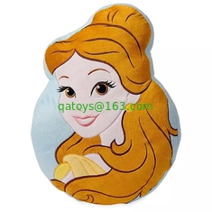 Fashion Disney Original Plush Anna and Belle Head Pillow For Bedding and Cushion