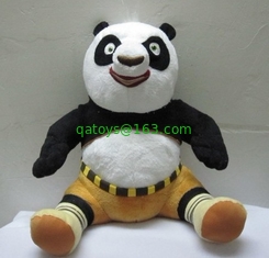 Cute Kungfu Panda Sitting Pose Cartoon Plush Toys For Collection
