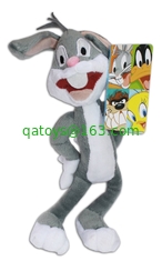 Original Rabbit Looney Tunes Stuffed Animals Cartoon Plush Toys For Collection