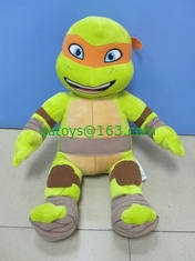 Large Yellow Teenage Mutant Ninja Turtles Cartoon Plush Toys For Collection