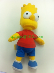 The Simpsons Stuffed Animals Cartoon Plush Toys , Polyester Material