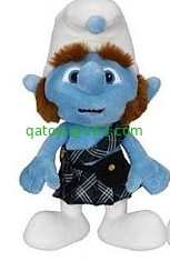 Cute And Blue Smurf  Stuffed Toy Cartoon Plush Toys For Promotion Gifts