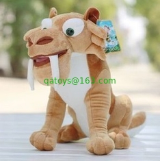 Ice Age Stuffed Animals Cartoon Plush Toys For Collection , Brown