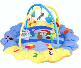Sunflower Kids Play Gyms Baby Activity Play Gym in Orange , Green , Rose