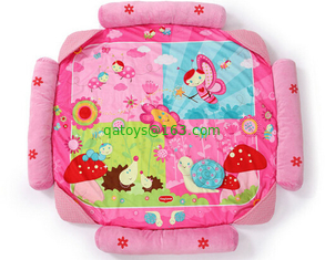 Flower Happy Garden Pink Baby Play Gyms Baby Activity Play Mat