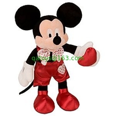 Hot and Custom Valentines Day Stuffed Toys Mickey Mouse Plush Doll 16 inch