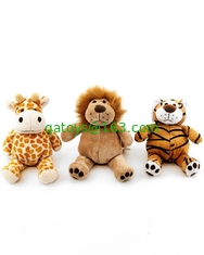 10inch Wild Lion Stuffed Animal Plush Toys , Soft Toys For promotion Gifts