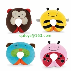 Monkey / HoneyBee Child Car Seat Cushion Baby Neck Pillow Customized