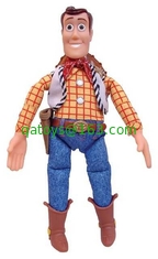 Disney Cartoon Music Plush Toys Pixar Toy Story Talking Sheriff Woody Action Figure