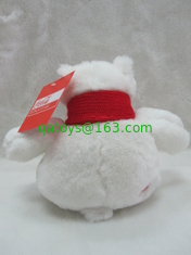 Coca Cola Polar Bear Stuffed Animal Christmas Plush Toys 16cm Size