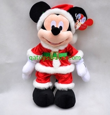 Custom Plush Toys Christmas Disney  Mickey Mouse And Minnie Mouse Toys 45cm