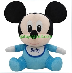 Personalized Disney Plush Toys Small Big Head Mickey Mouse Stuffed Animal