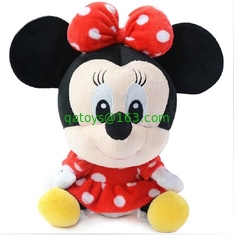 Big Head Minnie Mouse Soft Toy Pink Disney Plush Toys with Custom Logo