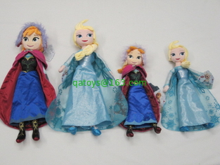 Disney Frozen Family Full Set Characters Cartoon Stuffed Plush Toys For Collection