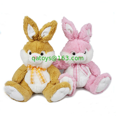 Fashion Holiday Stuffed Easter Bunnies / Easter Plush Bunnies Custom Made